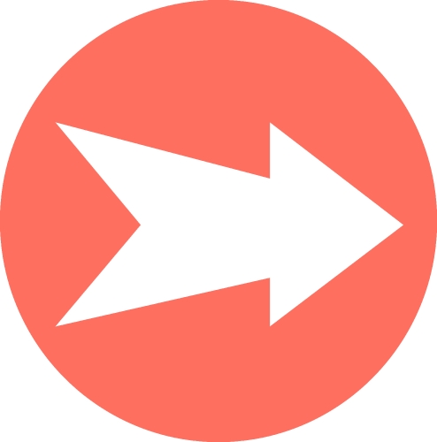 Arrow sign icon