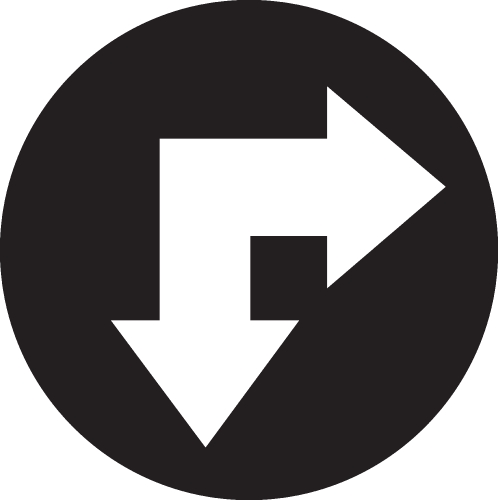 Arrow sign icon