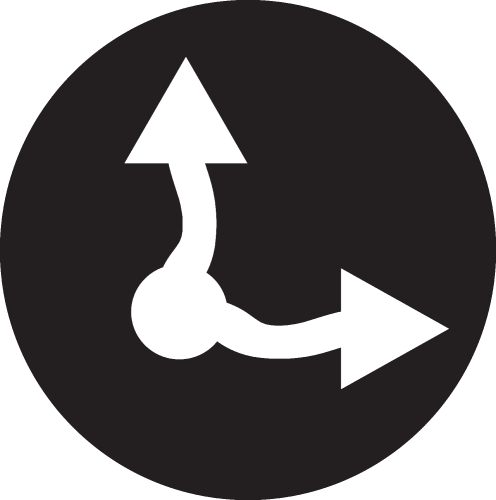 Arrow sign icon