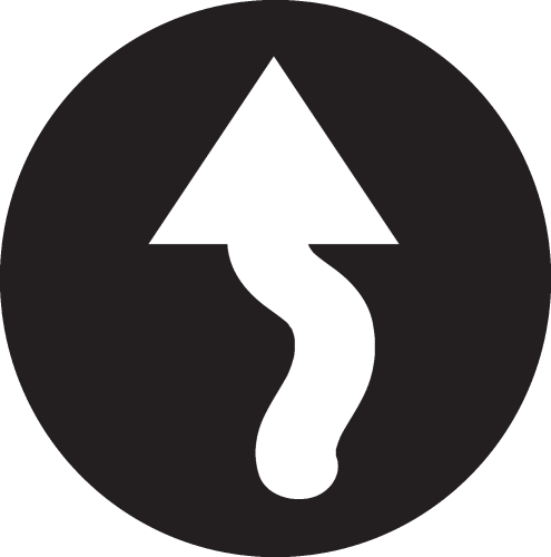 Arrow sign icon