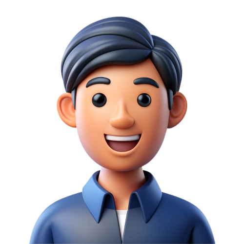 Avatar man people icon character cartoon