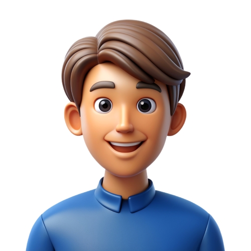 Avatar man people icon character cartoon