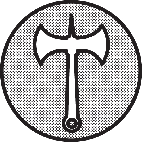 axe icon sign symbol design