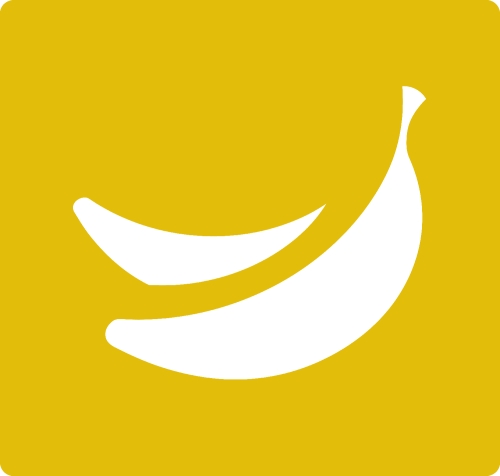 Banana icon , Banana sign symbol