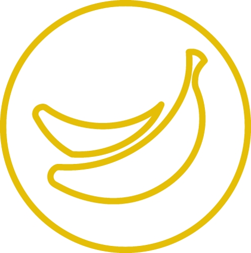 Banana icon , Banana sign symbol