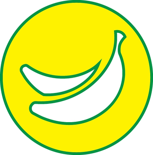 Banana icon , Banana sign symbol