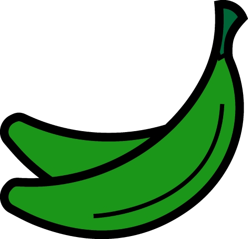 Banana icon , Banana sign symbol