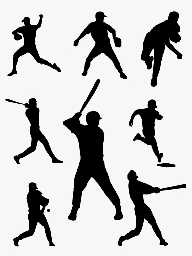 baseball player Pictograms people Man Icon Sign Symbol