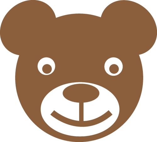 bear icon sign symbol design