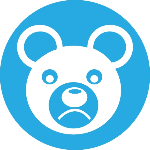 Bear Icon sign symbol design