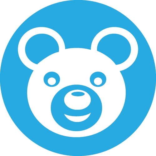 Bear Icon sign symbol design