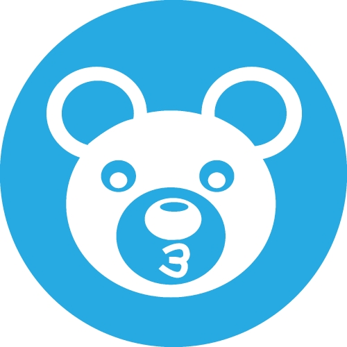 Bear Icon sign symbol design