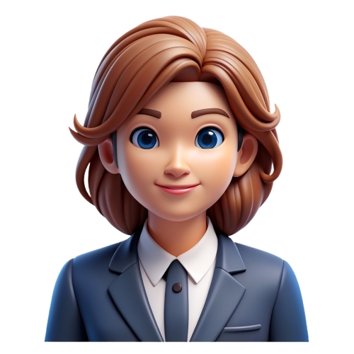 Beautiful businesswoman avatar people icon character cartoon