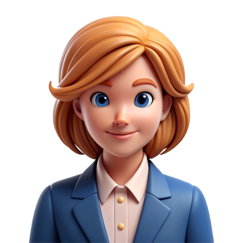 Beautiful businesswoman avatar people icon character cartoon