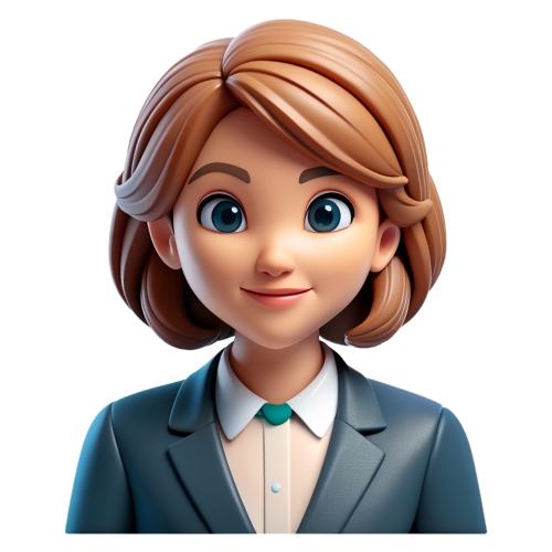 Beautiful businesswoman avatar people icon character cartoon