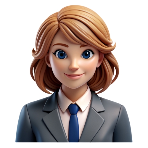 Beautiful businesswoman avatar people icon character cartoon