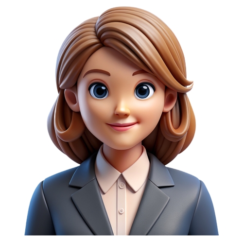 Beautiful businesswoman avatar people icon character cartoon