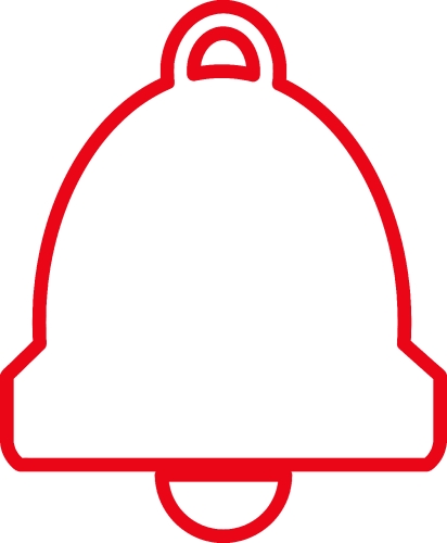 bell icon sign symbol design