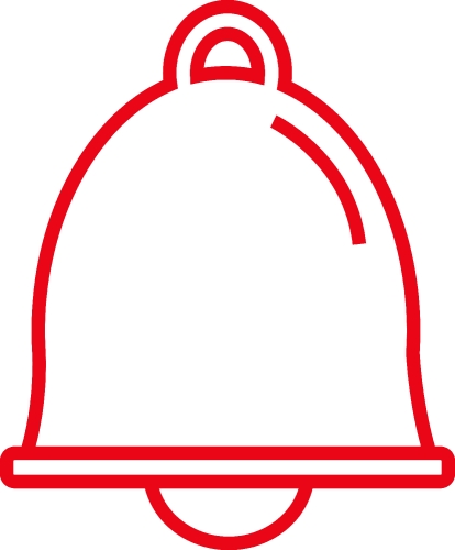 bell icon sign symbol design