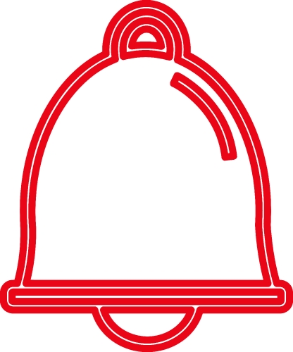 bell icon sign symbol design