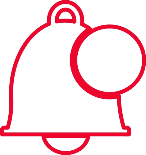 bell icon sign symbol design