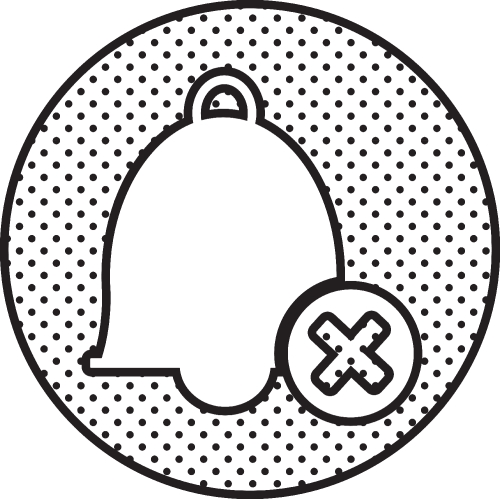 Bell icon sign symbol design