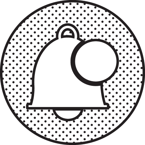 Bell icon sign symbol design