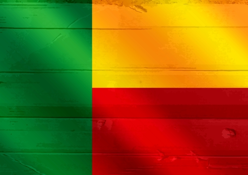 Benin flag themes idea design