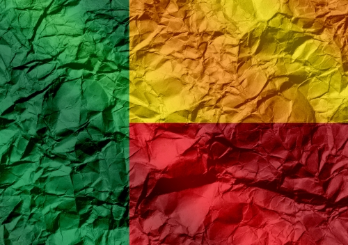 Benin flag themes idea design