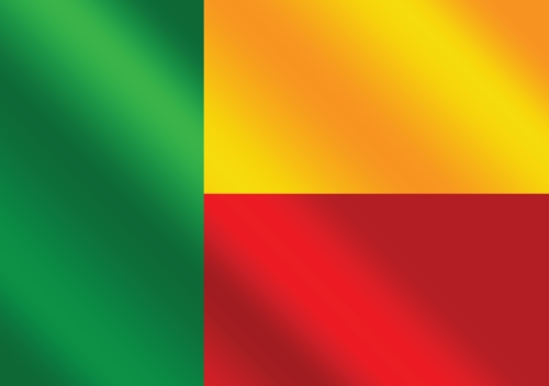 Benin flag themes idea design