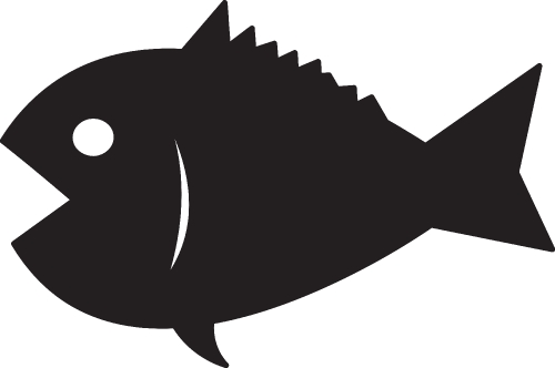 big fish eat little fish icon