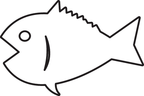 big fish eat little fish icon