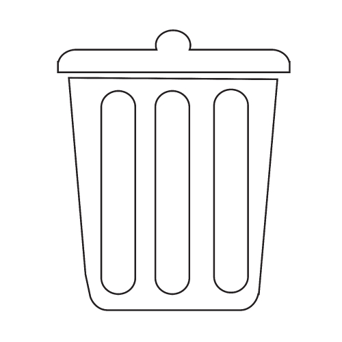 bin symbol icon
