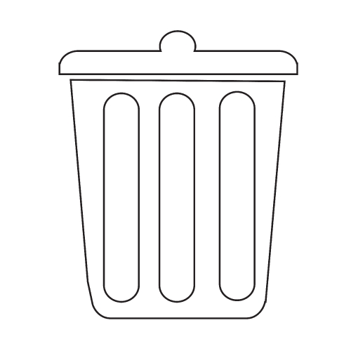 bin symbol icon