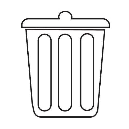 bin symbol icon