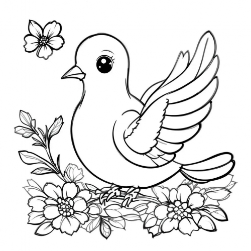 Birds Coloring Book Animal Coloring Pages For Kids a (11)