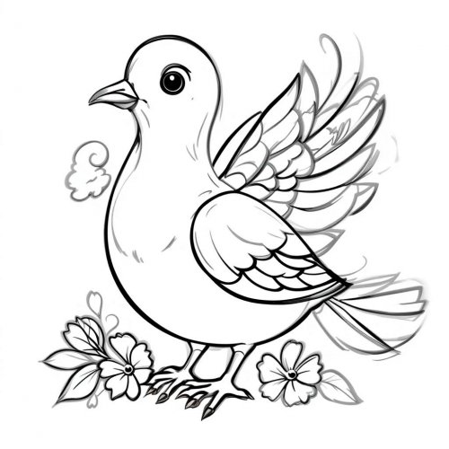 Birds Coloring Book Animal Coloring Pages For Kids a (12)