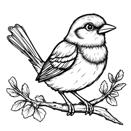 Birds Coloring Book Animal Coloring Pages For Kids a (41)