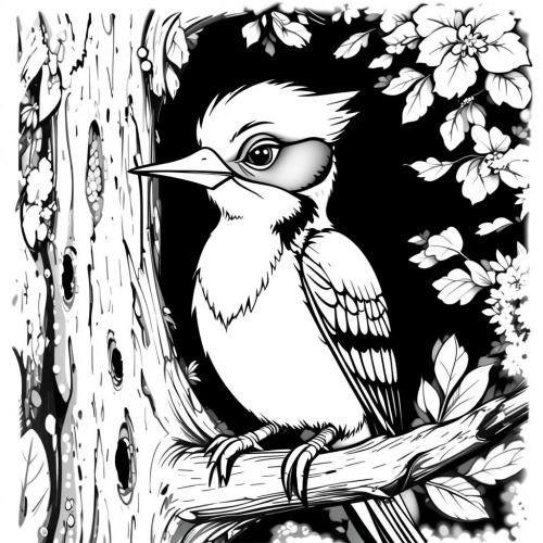 Birds Coloring Book Animal Coloring Pages For Kids a (47)