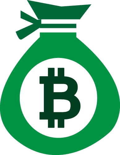 Bitcoin icon sign design