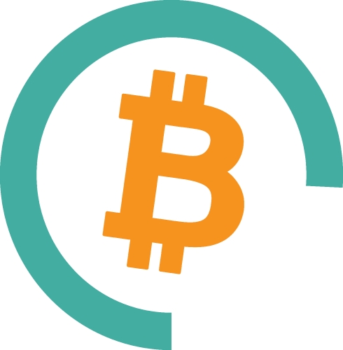 Bitcoin icon sign design