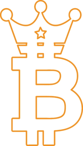 Bitcoin icon sign design