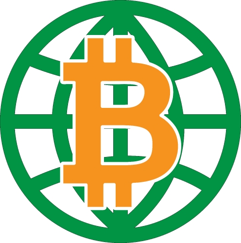 Bitcoin icon sign design