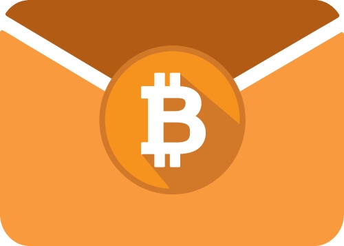 Bitcoin icon sign design