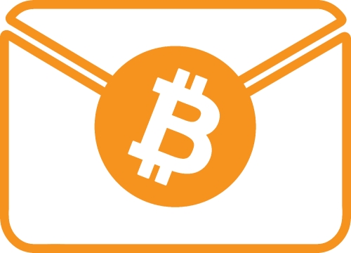 Bitcoin icon sign design