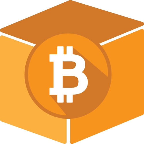 Bitcoin icon sign design