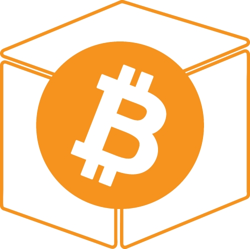 Bitcoin icon sign design