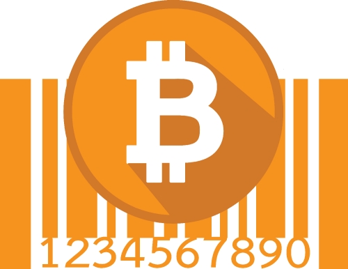 Bitcoin icon sign design