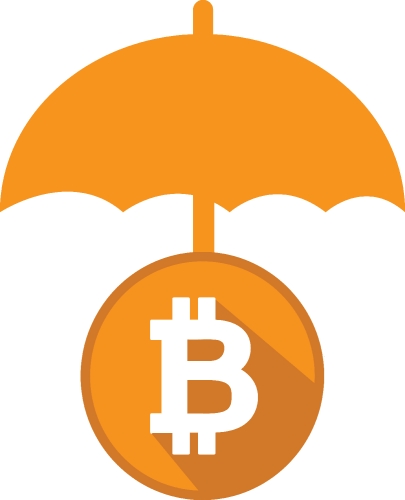 Bitcoin icon sign design