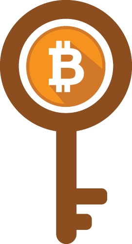 Bitcoin icon sign design